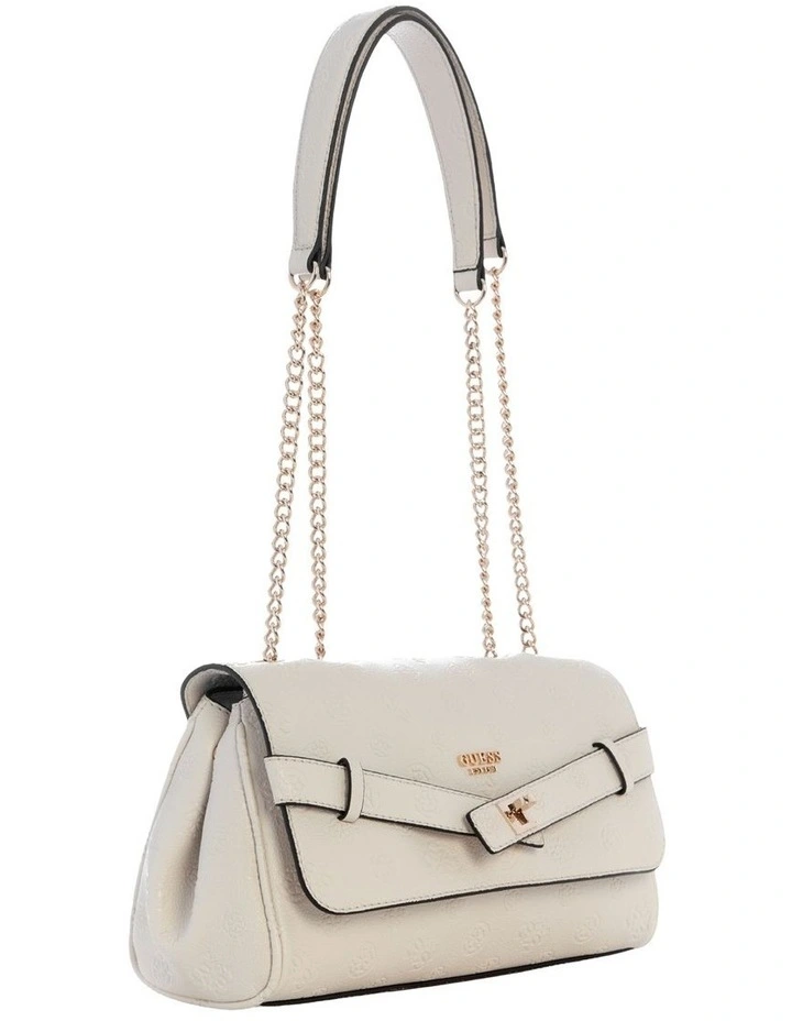 Ella Logo Crossbody Bag in Stone Logo image 2