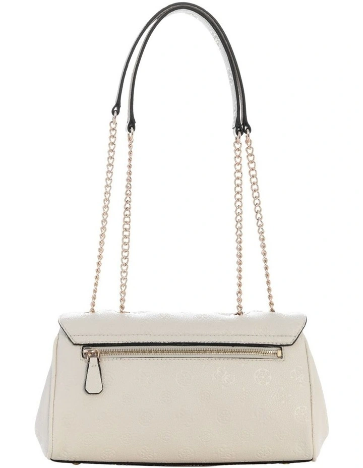 Ella Logo Crossbody Bag in Stone Logo image 4