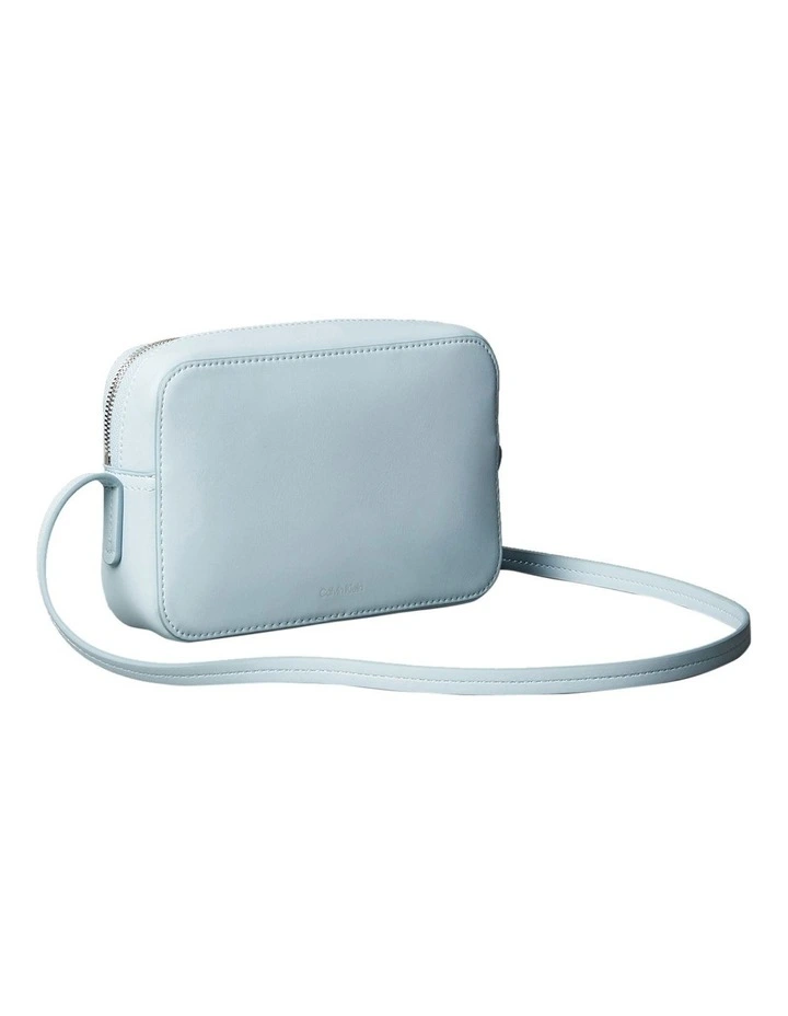Monogram Logo Camera Crossbody Bag in Blue image 2