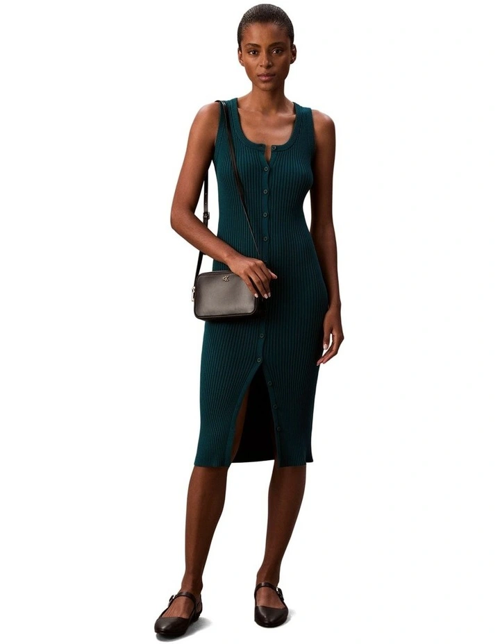 Monogram Logo Hardware Crossbody Camera Bag in Black image 5