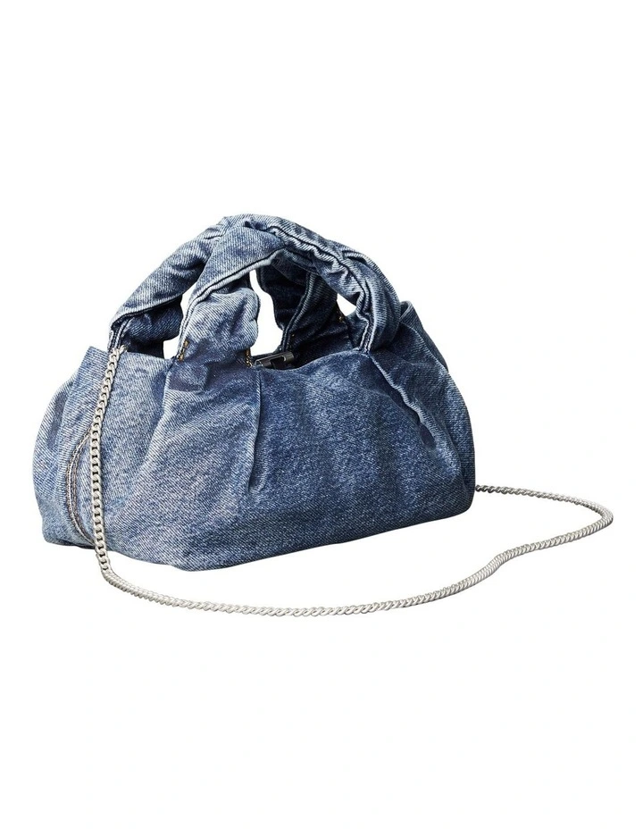 Twisted Denim Crossbody Bag image 2
