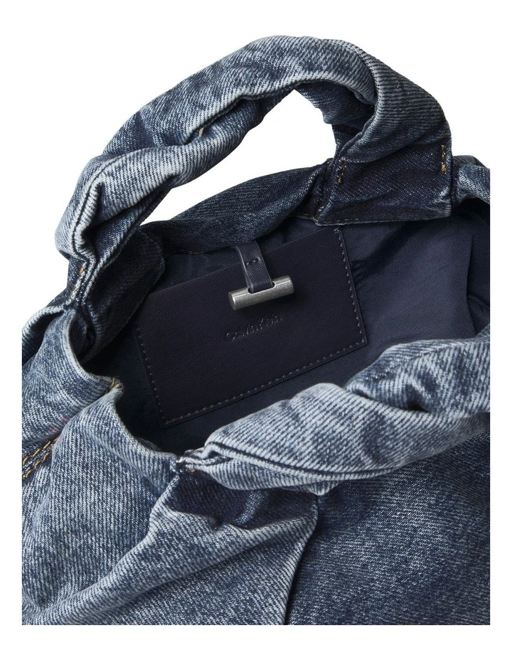 Twisted Denim Crossbody Bag image 3
