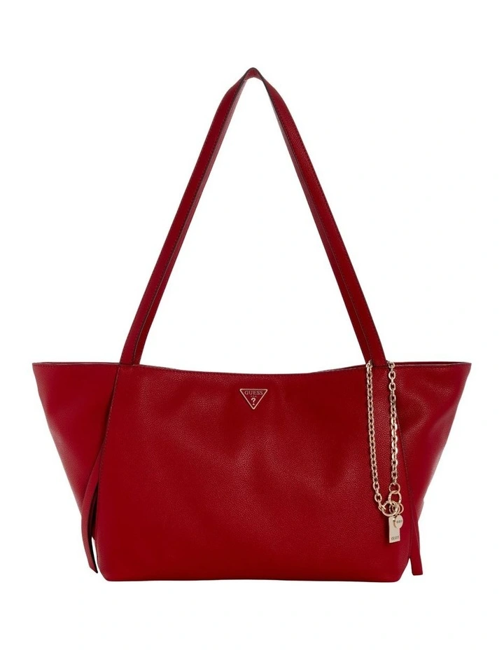 Devon Tote Bag IN Dark Cherry image 1