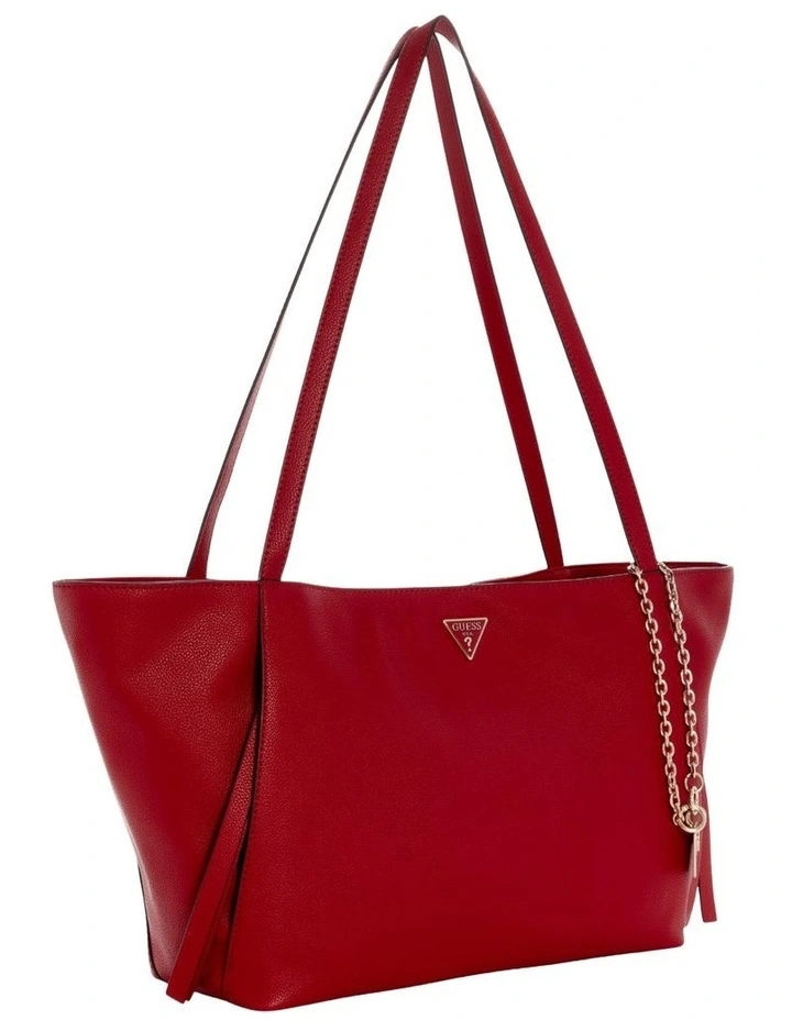 Devon Tote Bag IN Dark Cherry image 2