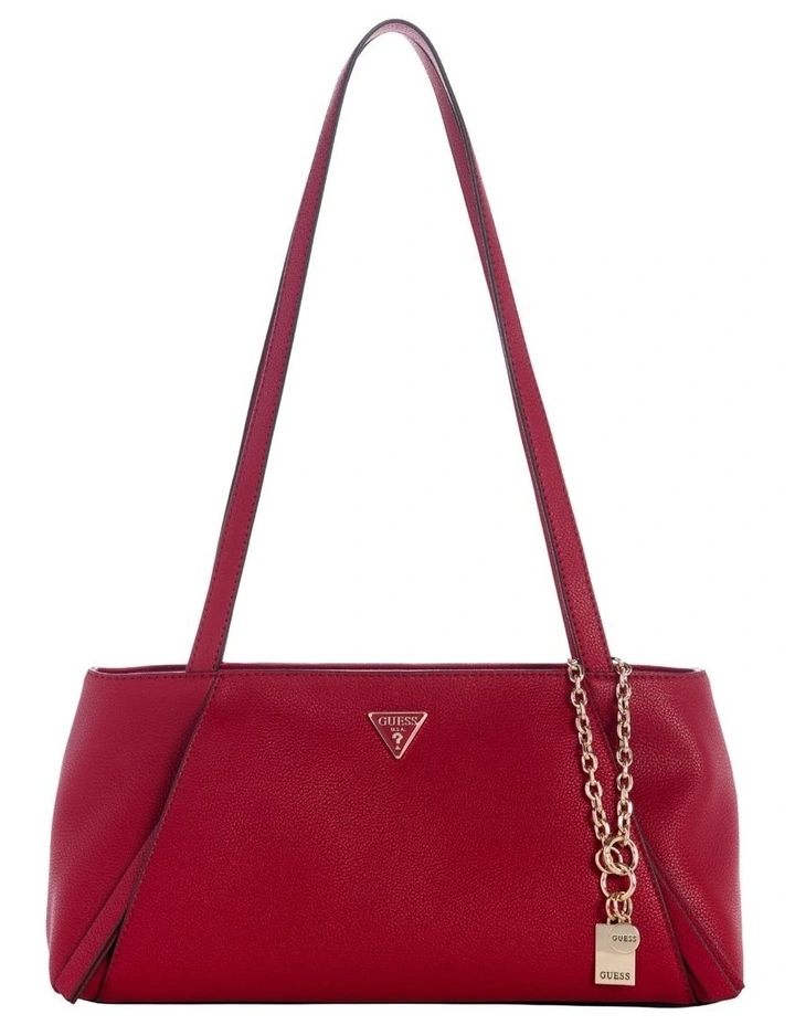 Devon Satchel Bag in Dark Cherry image 1