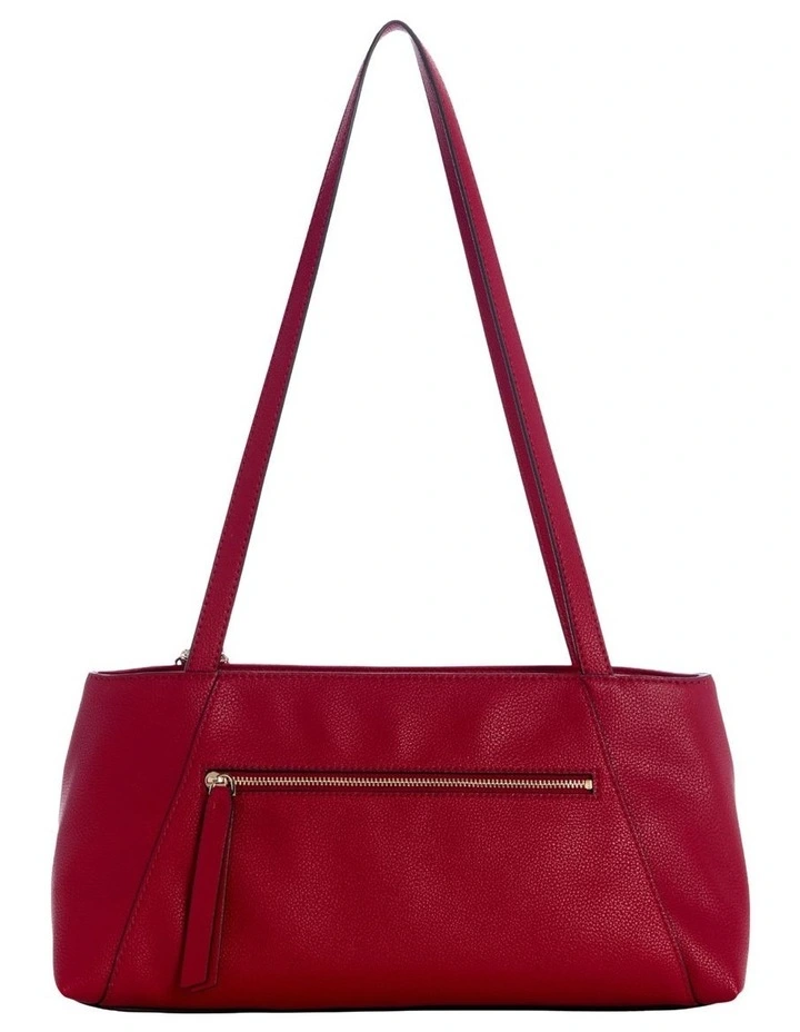 Devon Satchel Bag in Dark Cherry image 4