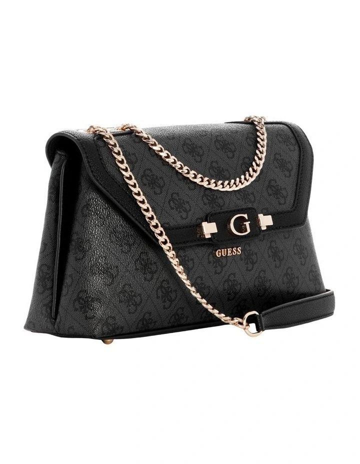 Lindsey Crossbody Bag in Coal Logo image 2