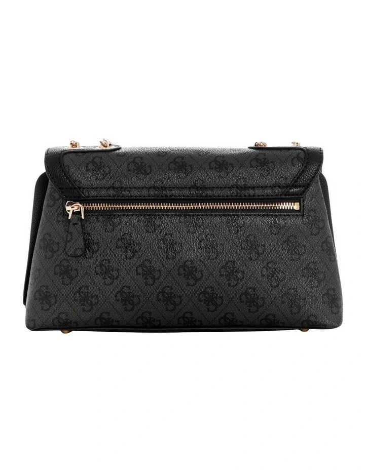 Lindsey Crossbody Bag in Coal Logo image 4