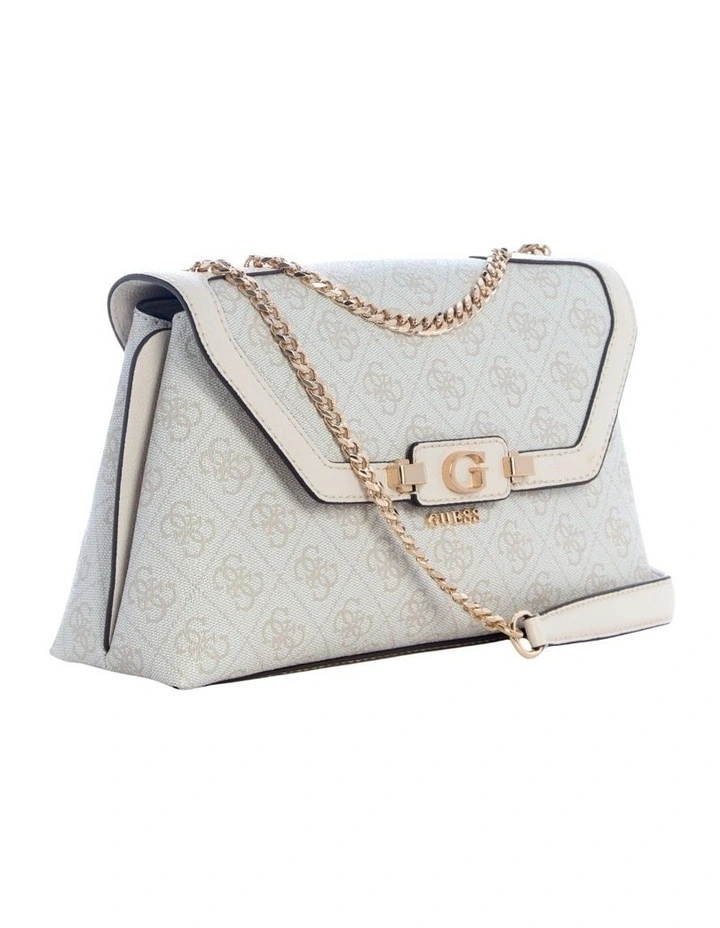 Lindsey Crossbody Bag in Bone Logo image 2