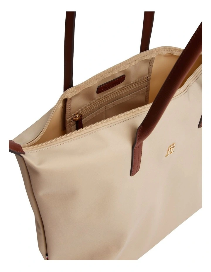 Popette Tote Bag in Beige image 5