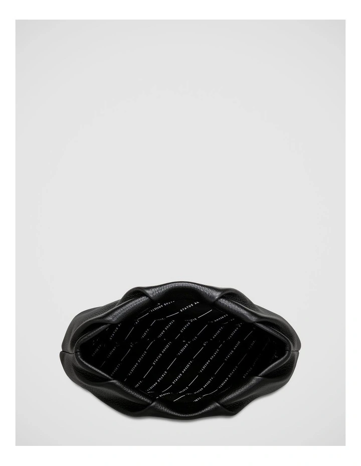 The Moment Clutch Bag in Black image 3