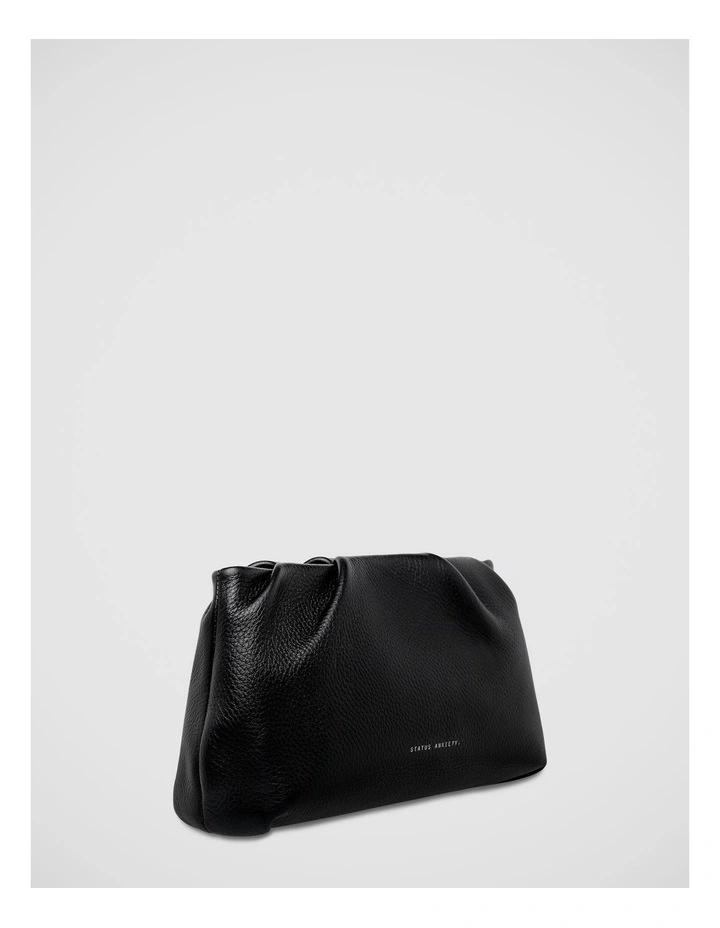 The Moment Clutch Bag in Black image 4