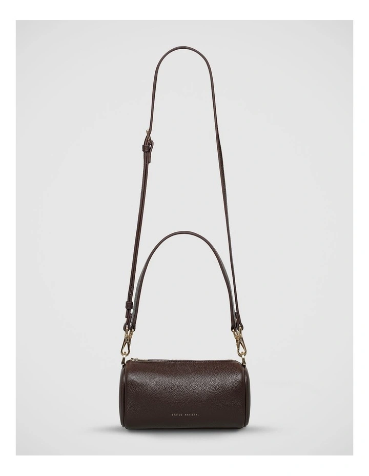 Sunblind Shoulder Bag in Cocoa/Brushed Gold image 1
