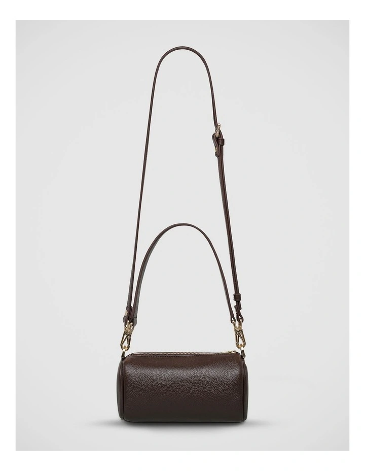 Sunblind Shoulder Bag in Cocoa/Brushed Gold image 3