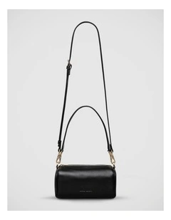 Sunblind Shoulder Bag in Black/Brushed Gold