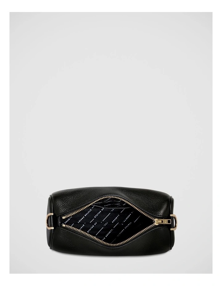 Sunblind Shoulder Bag in Black/Brushed Gold image 4