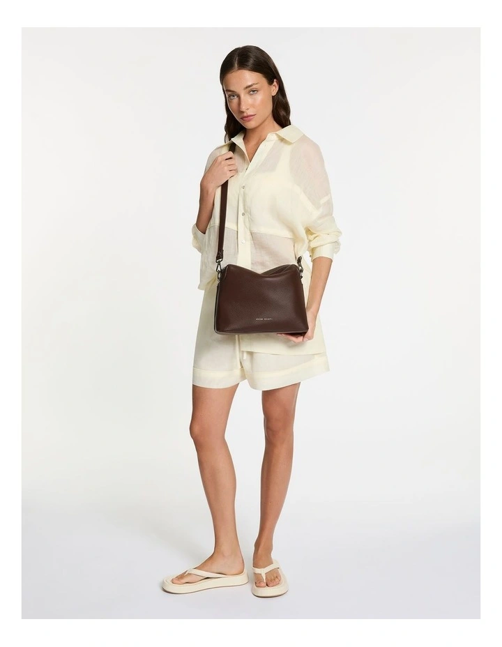 By Some Miracle Shoulder Bag in Cocoa image 5