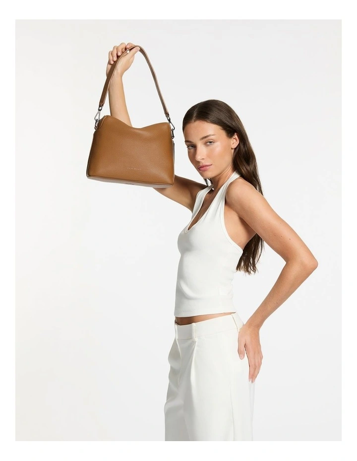 By Some Miracle Shoulder Bag in Camel image 5