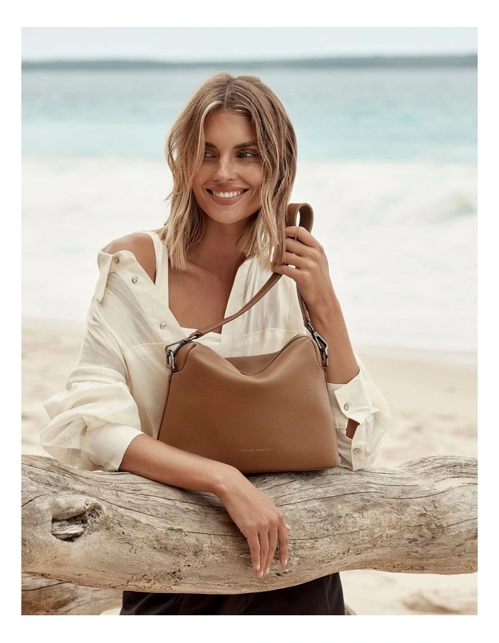 By Some Miracle Shoulder Bag in Camel image 6
