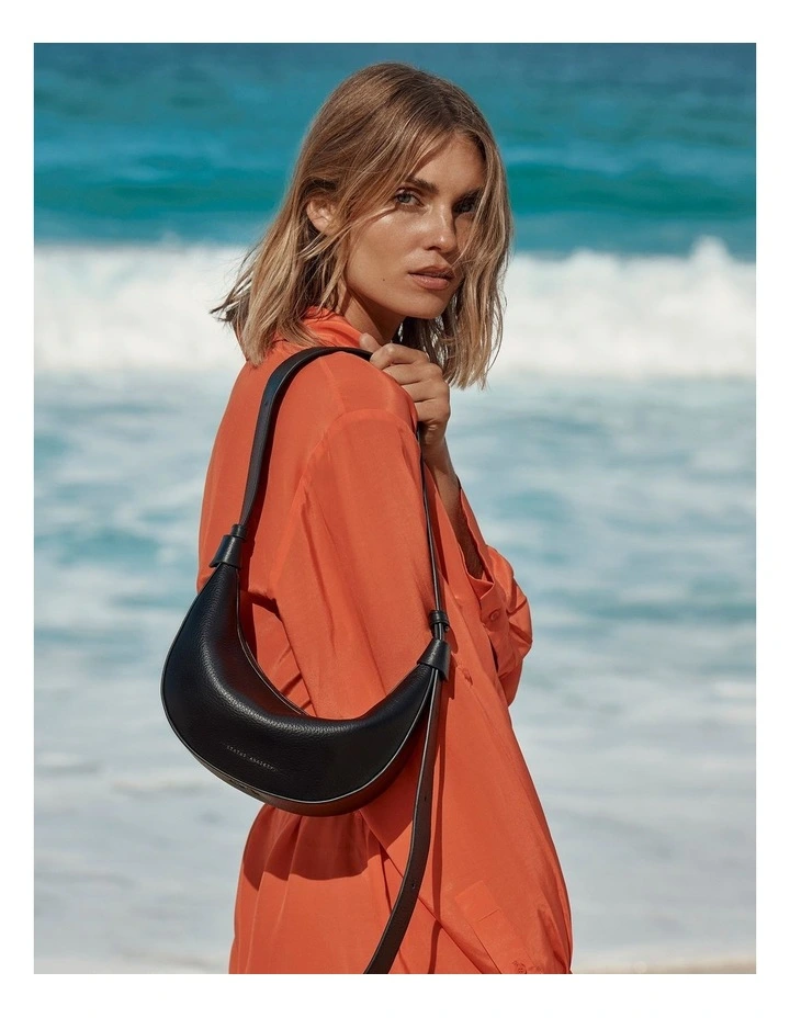 Afterglow Tote Bag in Black image 7