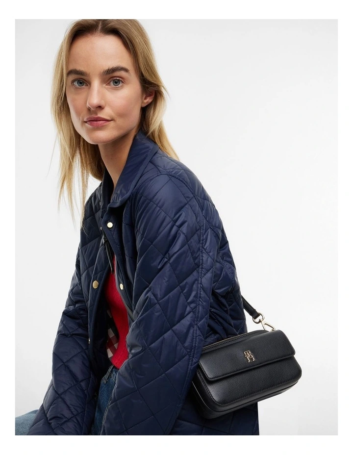 Hilfiger Icon Crossbody Camera Bag in Black image 2