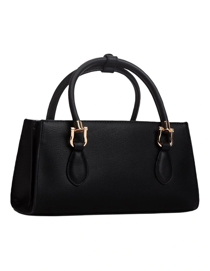 Grace Mini Satchel in Black image 4