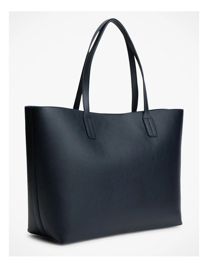 Hilfiger Icon TH Monogram Tote Bag in Navy image 4