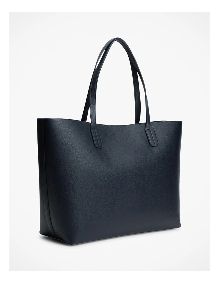 Hilfiger Icon TH Monogram Tote Bag in Navy image 5