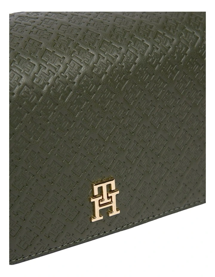 Hilfiger Icon Convertible Crossbody Bag in Green image 2