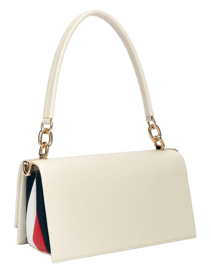 Global Stripe TH Monogram Crossbody Bag in Cream image 2