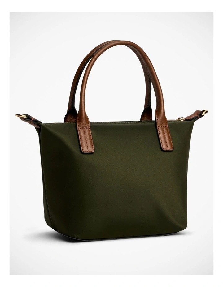 Popette Crossbody Tote Bag in Green image 3