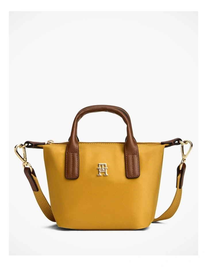 Popette Crossbody Tote Bag in Gold image 1