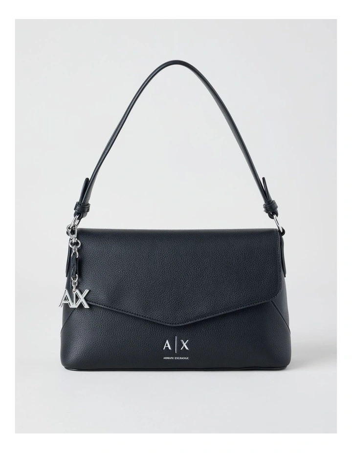 Isabel Shoulder Bag in Black image 1