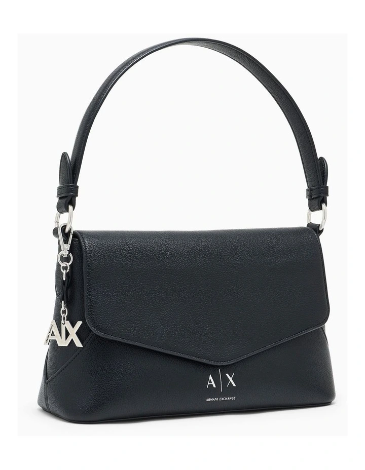 Isabel Shoulder Bag in Black image 2