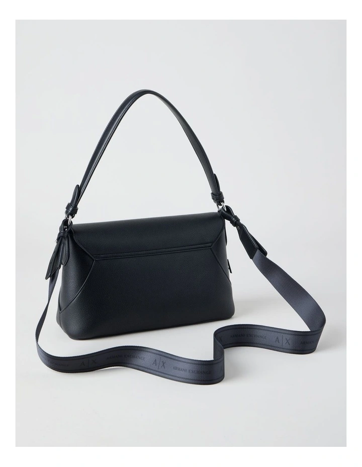 Isabel Shoulder Bag in Black image 3