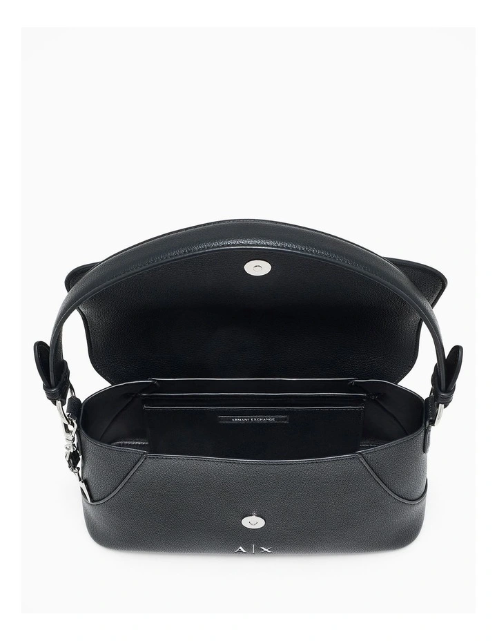 Isabel Shoulder Bag in Black image 4