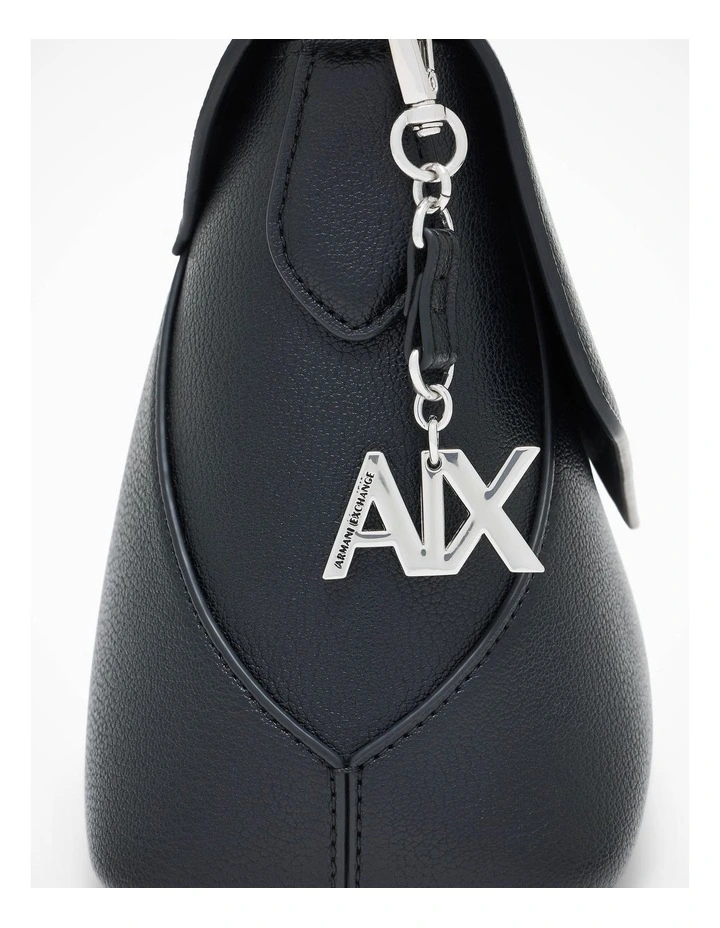 Isabel Shoulder Bag in Black image 5