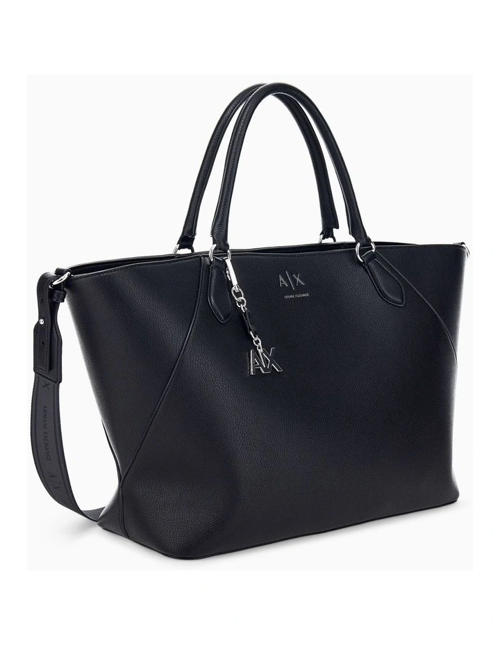 Isabel Tote Bag in Black image 2