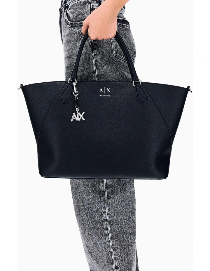 Isabel Tote Bag in Black image 5