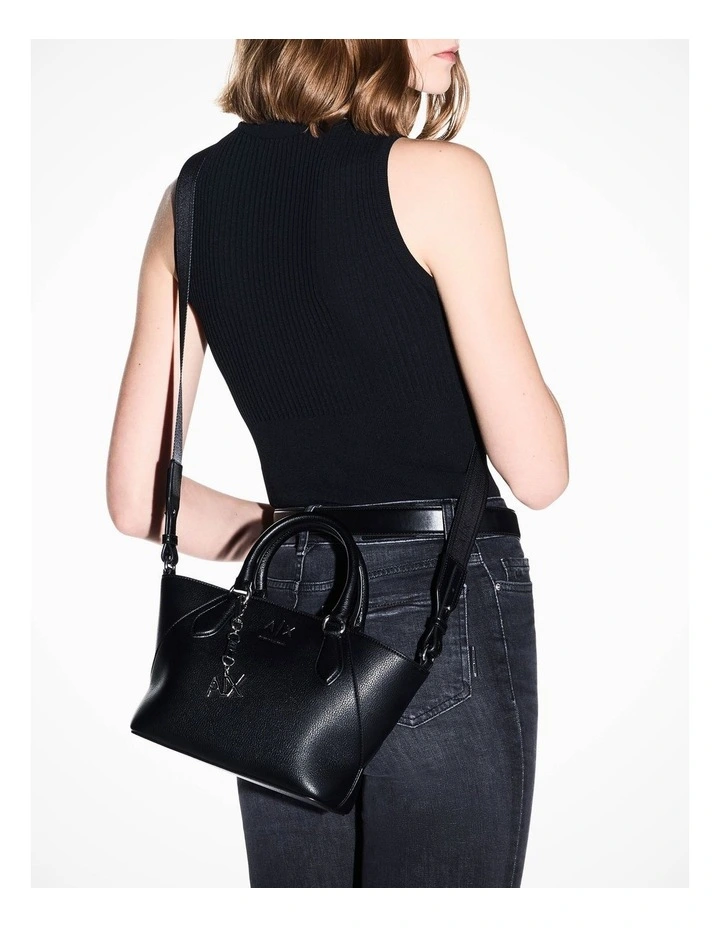 Isabel Tote Bag in Black image 2