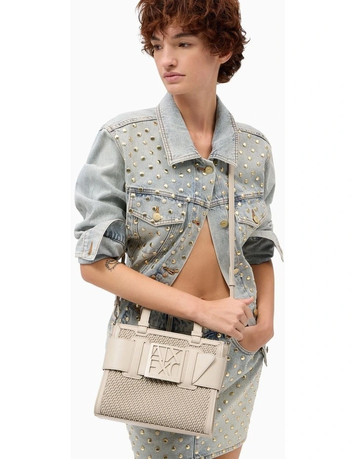 Susy Tote Bag in Script image 1