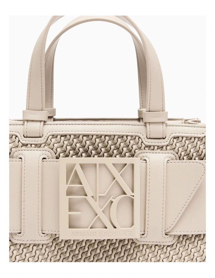Susy Tote Bag in Script image 4