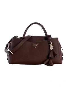 Danielle Small Girlfriend Satchel Bag in Brown