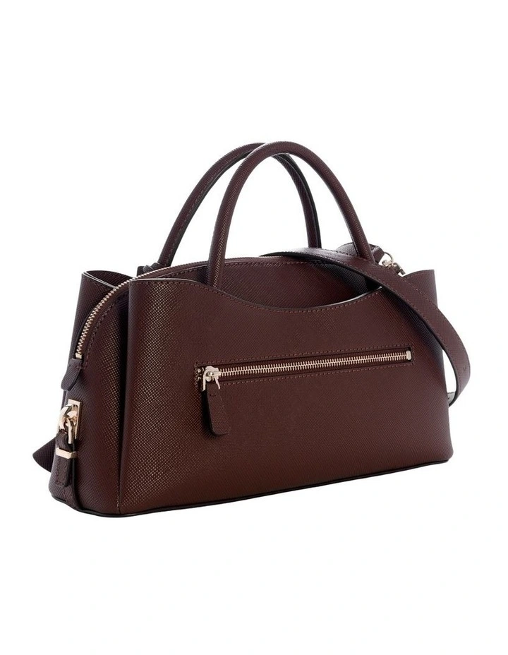 Danielle Small Girlfriend Satchel Bag in Brown image 3