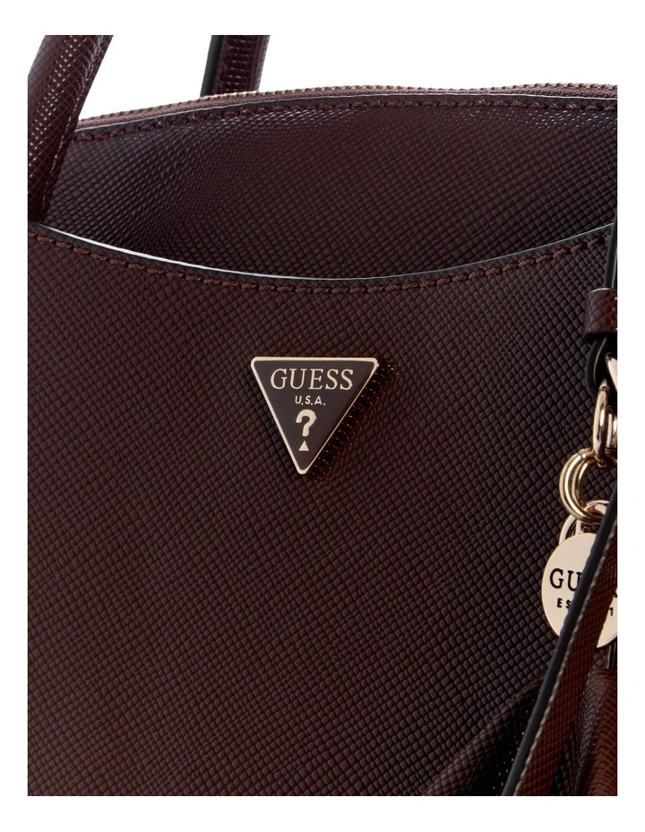 Danielle Small Girlfriend Satchel Bag in Brown image 4