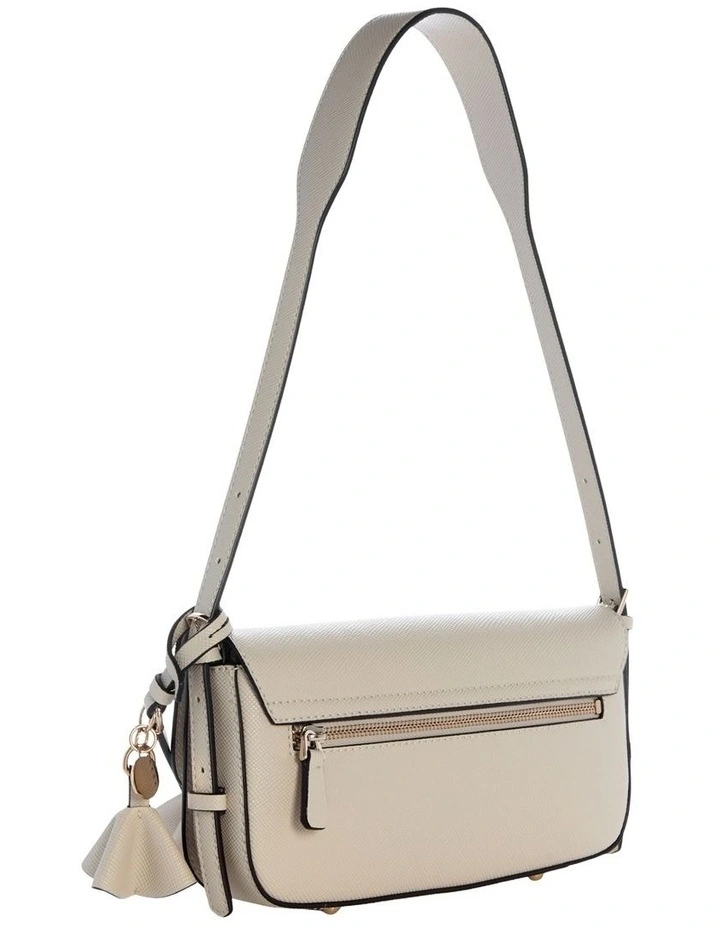 Danielle Shoulder Bag in Bone image 3