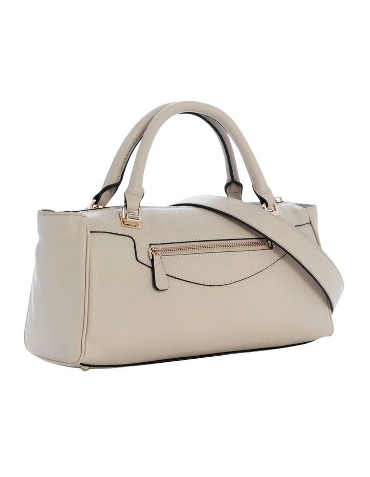 Antonia Small Satchel Bag in Bone image 3