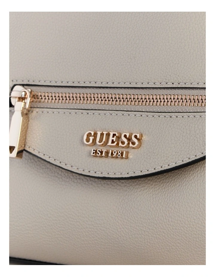 Antonia Convertible Crossbody Flap Bag in Bone image 4