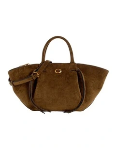 Allegra Girlfriend Satchel Bag in Olive