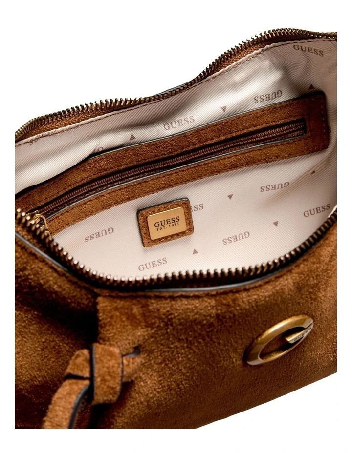 Allegra Shoulder Bag in Cognac image 2